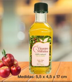 Vinagre de Manzana Caja 12 botellas 250 ml vidrio - Imagen 3