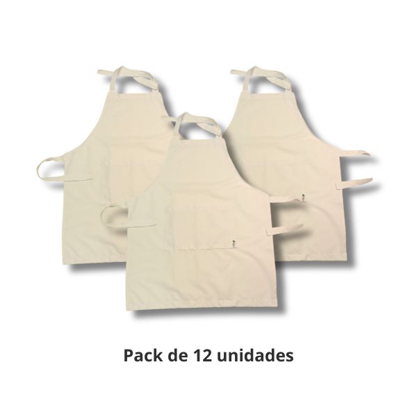 Pack delantal blanco - Imagen 5
