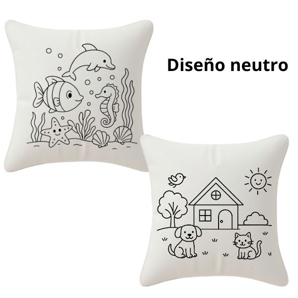 Cojín para pintar - Imagen 4