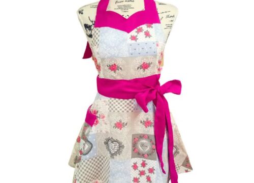 Dalia patchwork fucsia 1