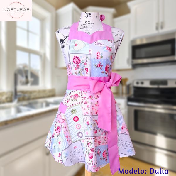 Delantal de mujer modelo Dalia - Imagen 3