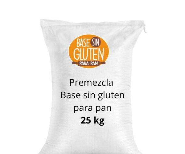 Base sin gluten para pan - 25 kg